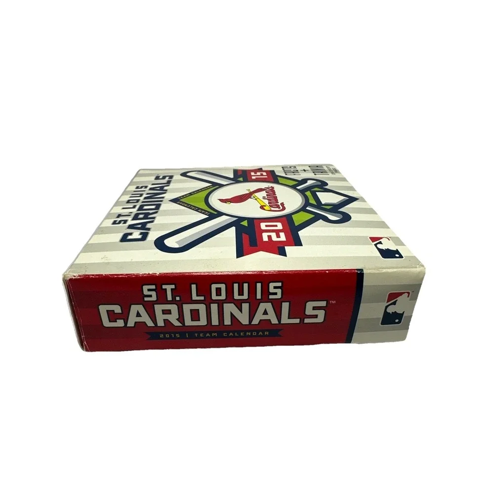 St. Louis Cardinals 2015 MLB Team Calendar Facts Trivia Baseball‎